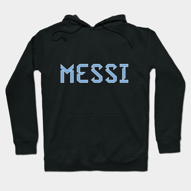 Lionel Messi 3 by Buck Tee Originals Lionel Messi Hoodie